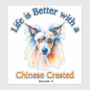 Chinese Crested dog mom, dog dad gift, pet lover