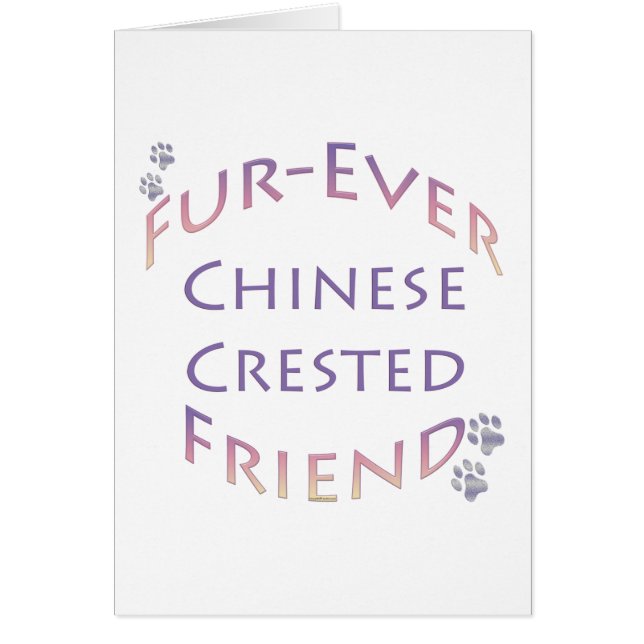 Chinese Crested Furever (Front)