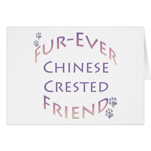 Chinese Crested Furever (Front Horizontal)