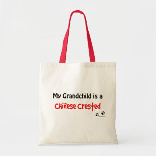 Chinese Crested Grandchild Tote Bag