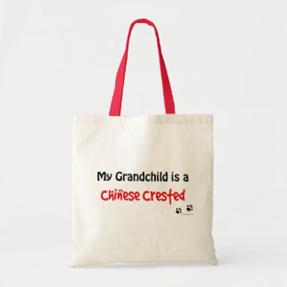 Chinese Crested Grandchild Tote Bag