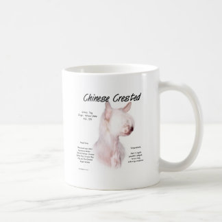 Chinese Crested (hairless) History Design Coffee Mug