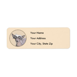 Chinese Crested Hairless Painting Original Dog Art