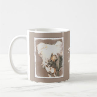 Chinese Crested Hairless Painting Original Dog Art Coffee Mug