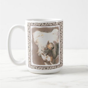 Chinese Crested Hairless Painting Original Dog Art Coffee Mug