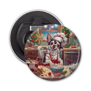 Chinese Crested Holiday Baking: Festive Christmas Bottle Opener