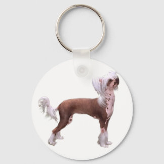 Chinese Crested Key Ring