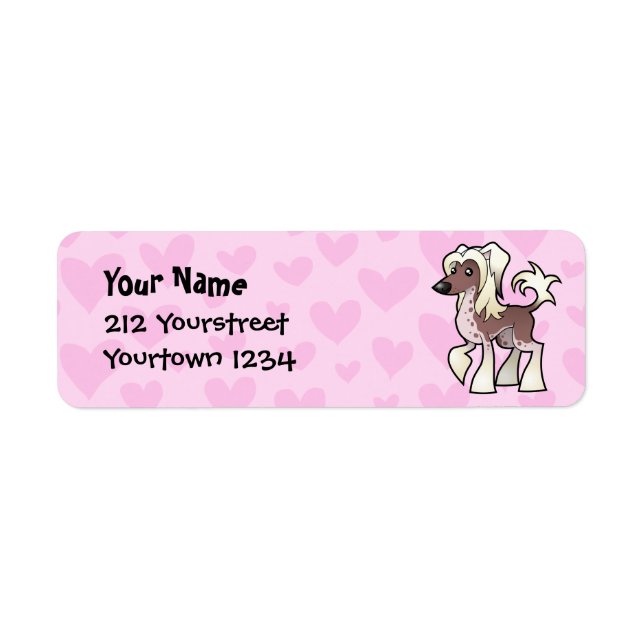 Chinese Crested Love (hairless) (Front)