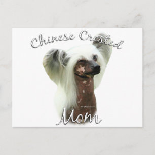 Chinese Crested Mum 2 Postcard
