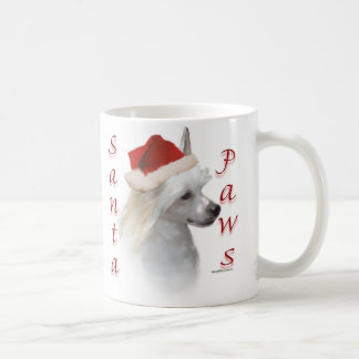Chinese Crested (powder) Santa Paws Coffee Mug
