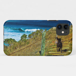 Chinese Crested Puppy, Steals Teddy , iPhone 11 Case
