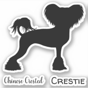 Chinese Crested Silhouette