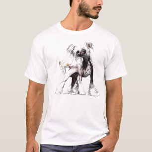Chinese crested t-shirt