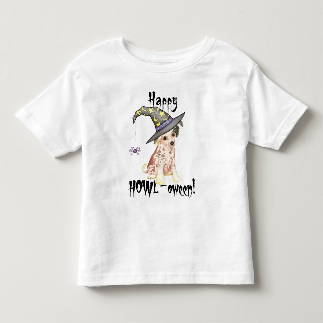 Chinese Crested Witch T-Shirt (Front)