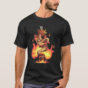 Chinese Culture China Mythical Fantasy Creature Fi T-Shirt