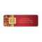 Chinese Double Happiness Address Labels