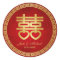 Chinese Double Happiness Wedding