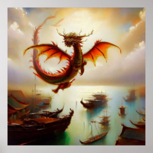 Chinese Dragon (10) Poster