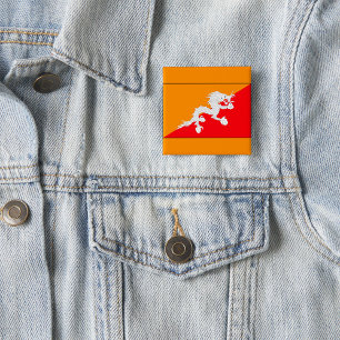 Chinese Dragon  15 Cm Square Badge