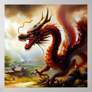Chinese Dragon (19) Poster