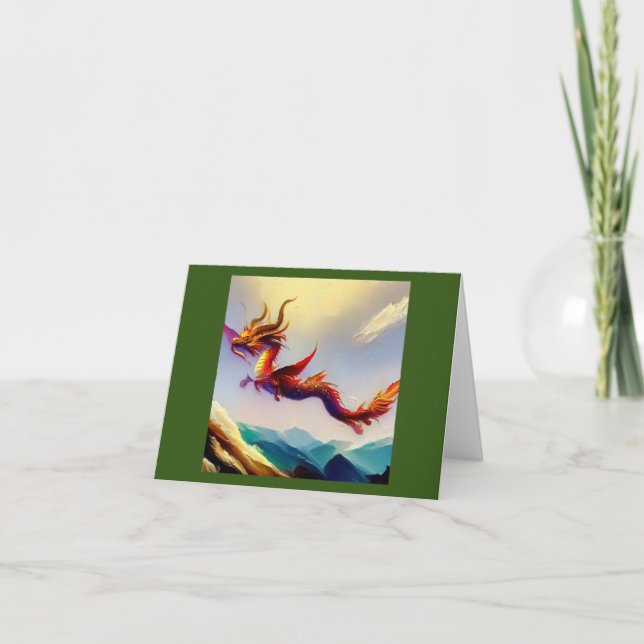 Chinese Dragon (25) Card (Front)