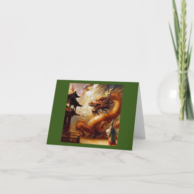 Chinese Dragon (27) Card (Front)