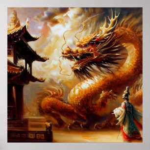 Chinese Dragon (27) Poster