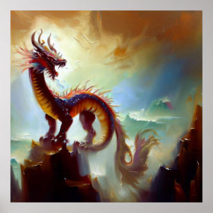 Chinese Dragon (28) Poster