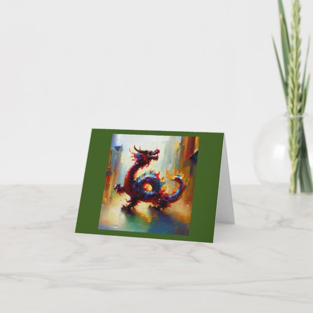 Chinese Dragon (34) Card (Front)