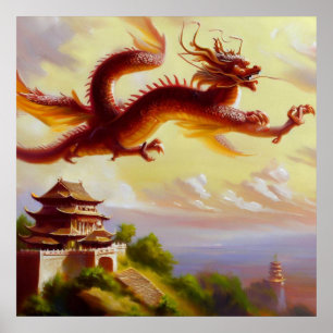 Chinese Dragon (5) Poster