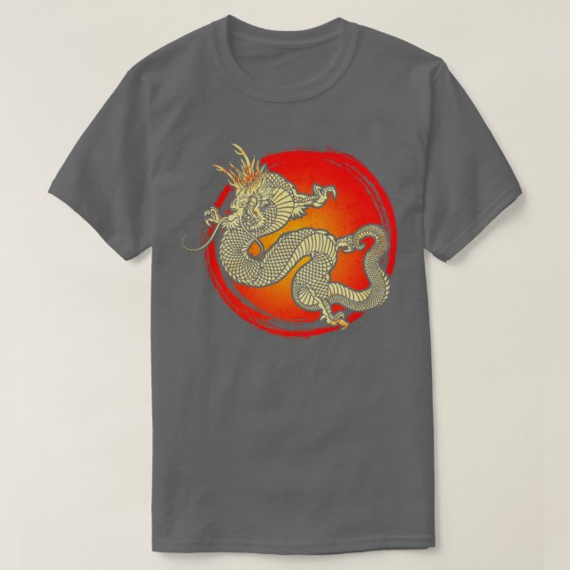 Chinese Dragon 9 T-Shirt (Design Front)