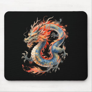 Chinese Dragon Asian Mythology Zodiac Mouse Mat