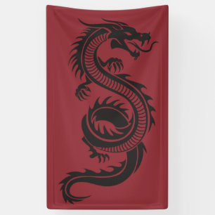 Chinese dragon banner