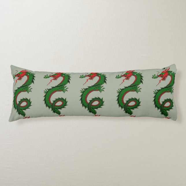 Chinese dragon body pillow (Front)