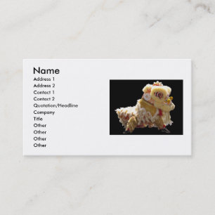 Chinese Dragon Business Card