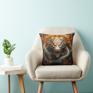 Chinese Dragon Cushion