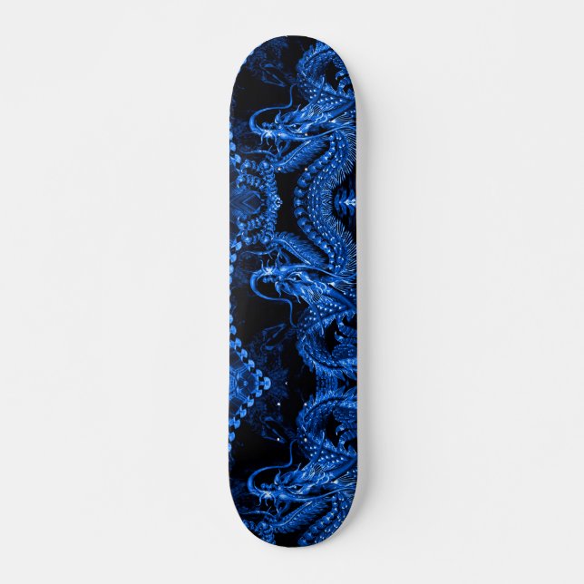 Chinese Dragon Element Custom Pro Park Board Skateboard (Front)