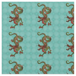 Chinese Dragon Fabric