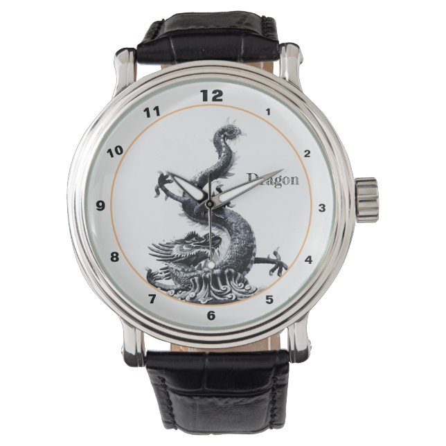 Chinese Dragon & Home Lucky Protectors / Dragons Watch (Front)
