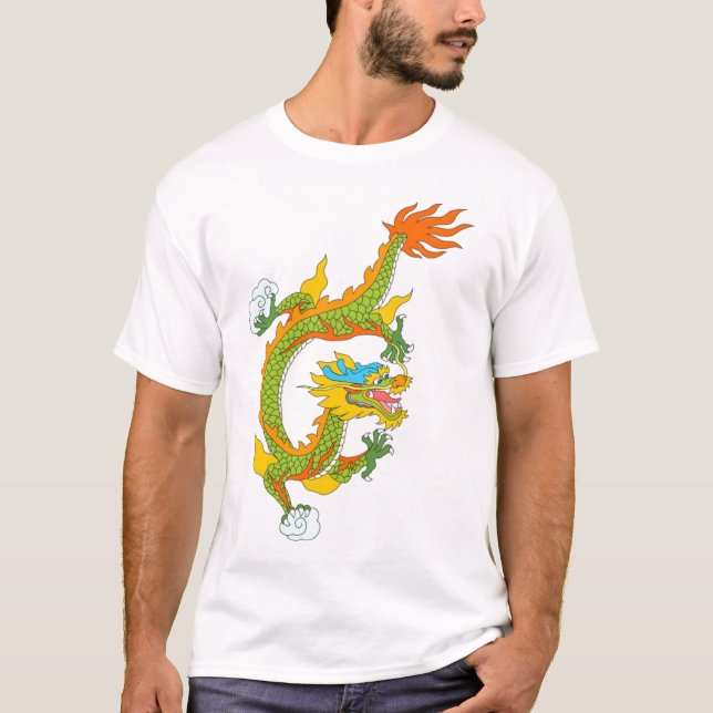 chinese dragon,imperial,god,goddess,lord,china T-Shirt (Front)