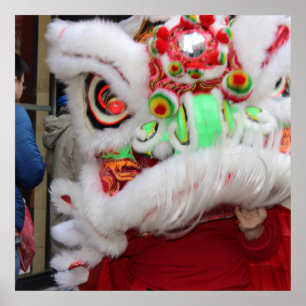 Chinese Dragon in Philadelphia Poster