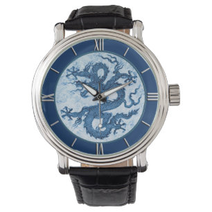 Chinese Dragon, Indigo Blue Watch