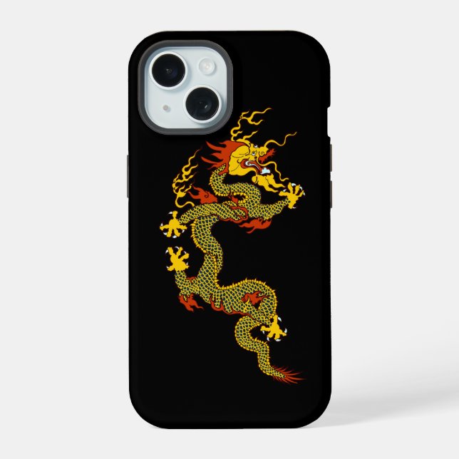 Chinese Dragon iPhone 15 Case (Back)