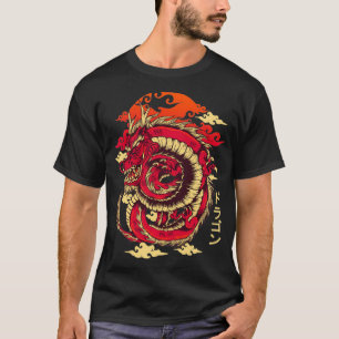 Chinese Dragon Japanese Art Tokyo Dragon Pullover 