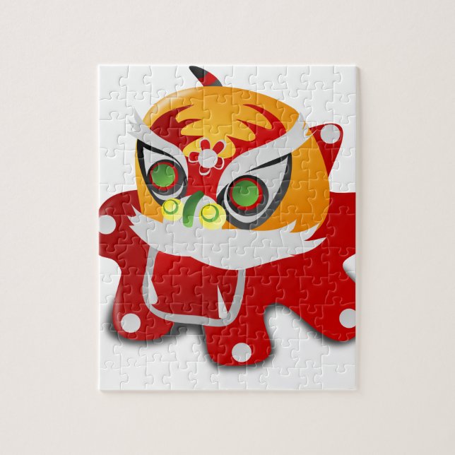 chinese dragon jigsaw puzzle (Vertical)