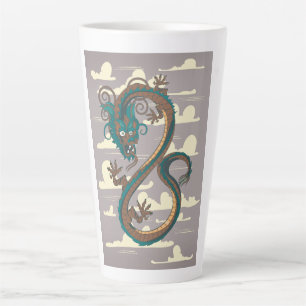 Chinese Dragon Latte Mug