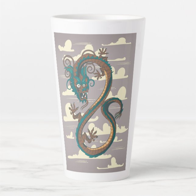 Chinese Dragon Latte Mug (Front)