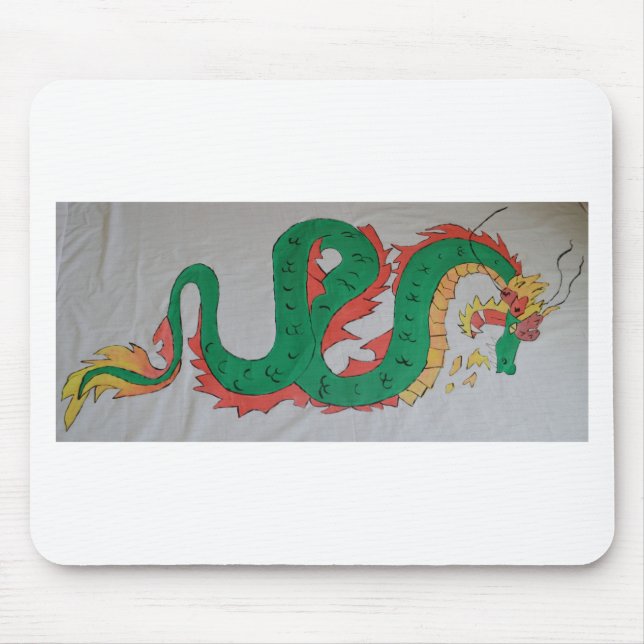 Chinese Dragon Mouse Mat (Front)