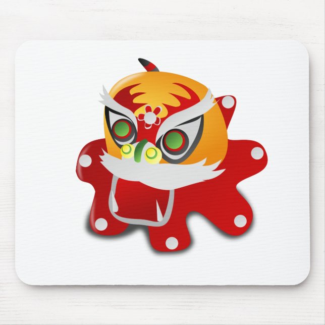 chinese dragon mouse mat (Front)