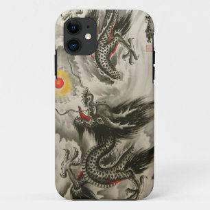 Chinese Dragon Painting iPhone 5,  iPhone 11 Case